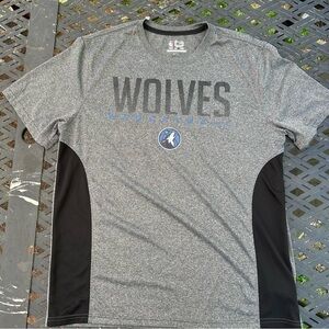 Minnesota NBA Timberwolves XL Short Sleeve Tee With Mesh Front